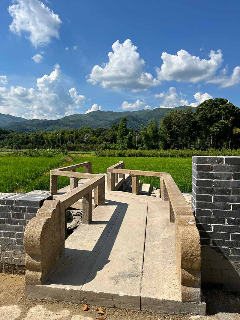 晋中花岗岩仿古石材景区使用案例