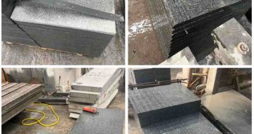 晋中 芝麻黑地铺石材