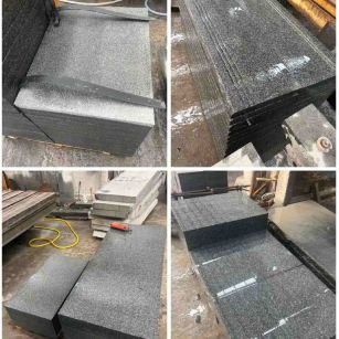 晋中 芝麻黑地铺石材