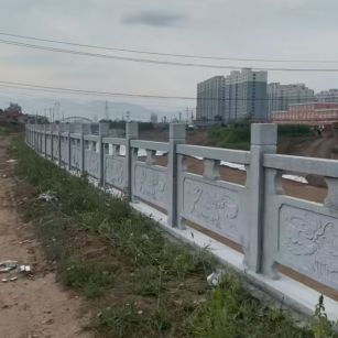晋中 石材河道栏杆