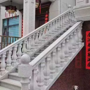 晋中 天然石材 阳台庭院护栏、栏杆
