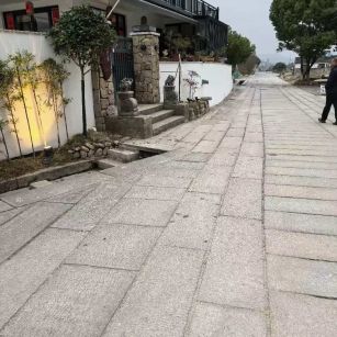 晋中仿古石铺装效果