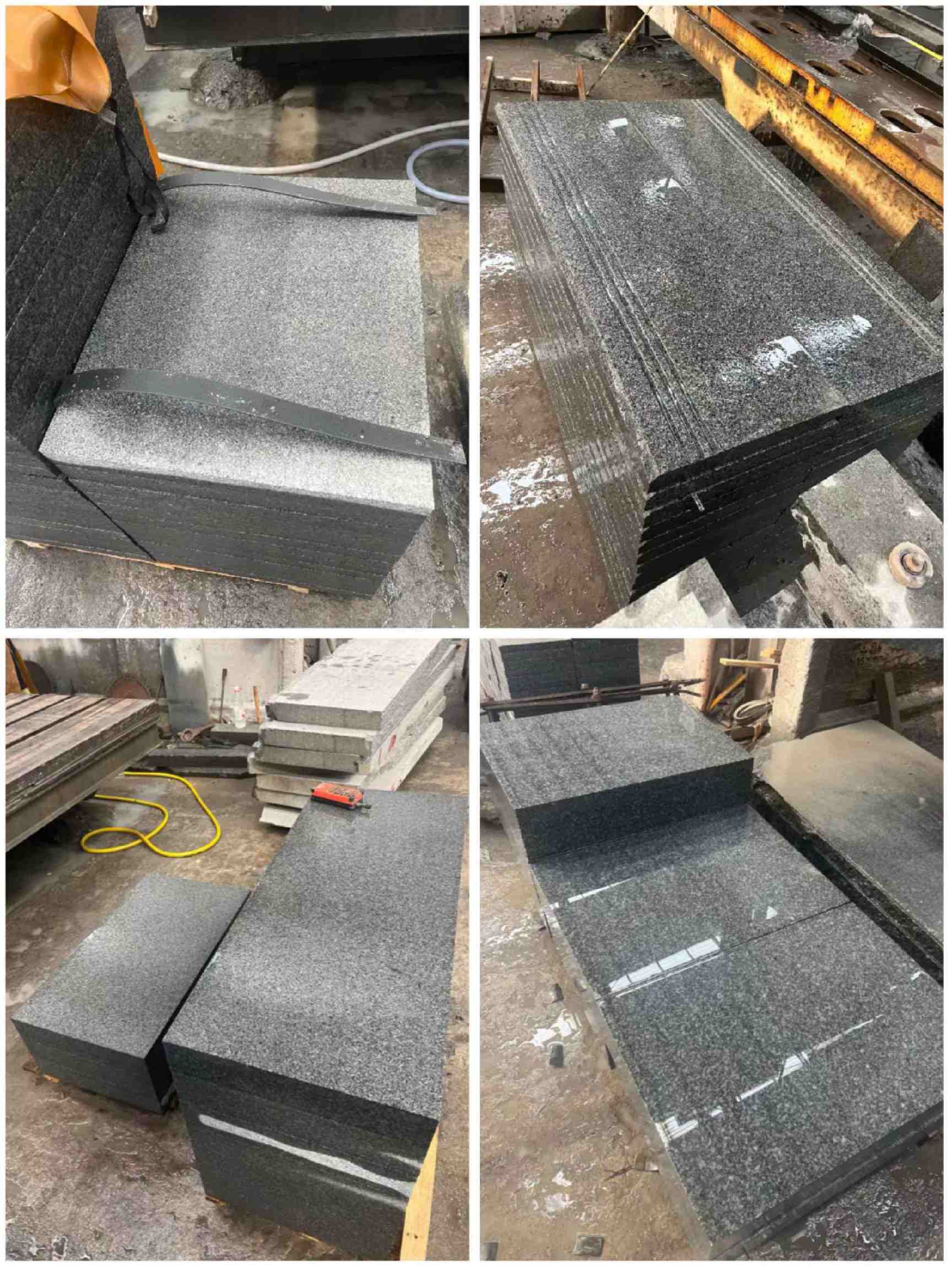 晋中 芝麻黑地铺石材