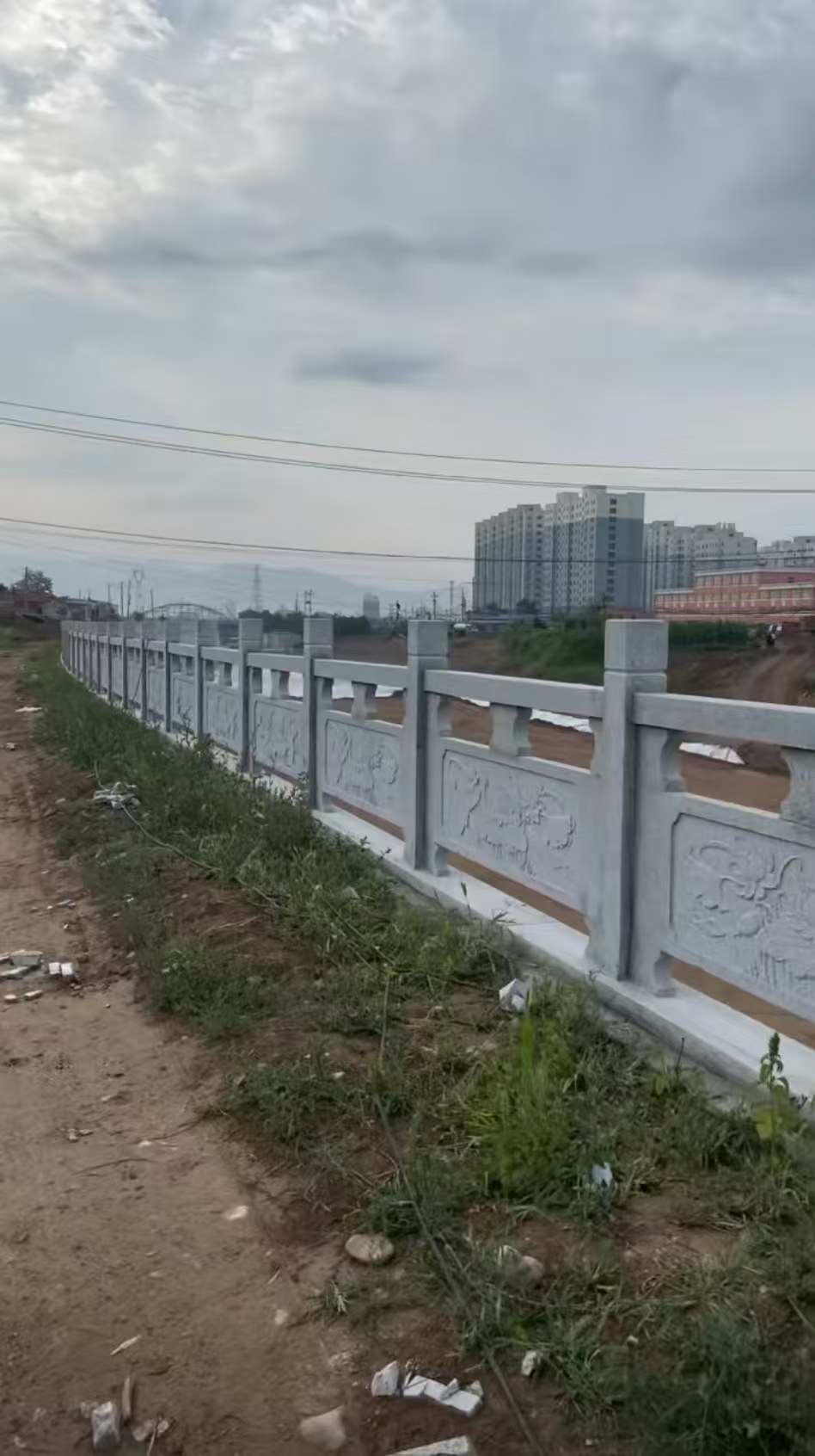 晋中 石材河道栏杆