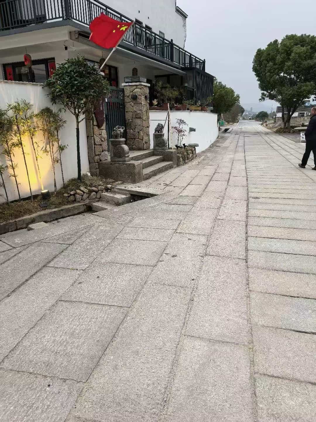 晋中仿古石铺装效果