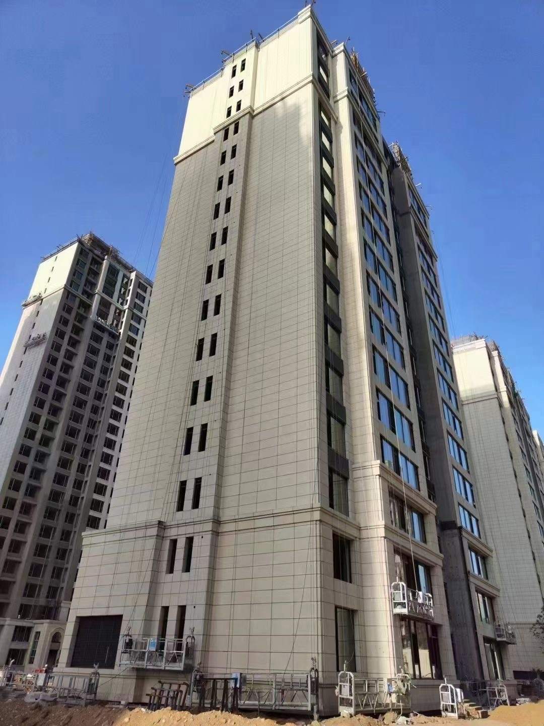 晋中黄金麻高端小区，外墙干挂