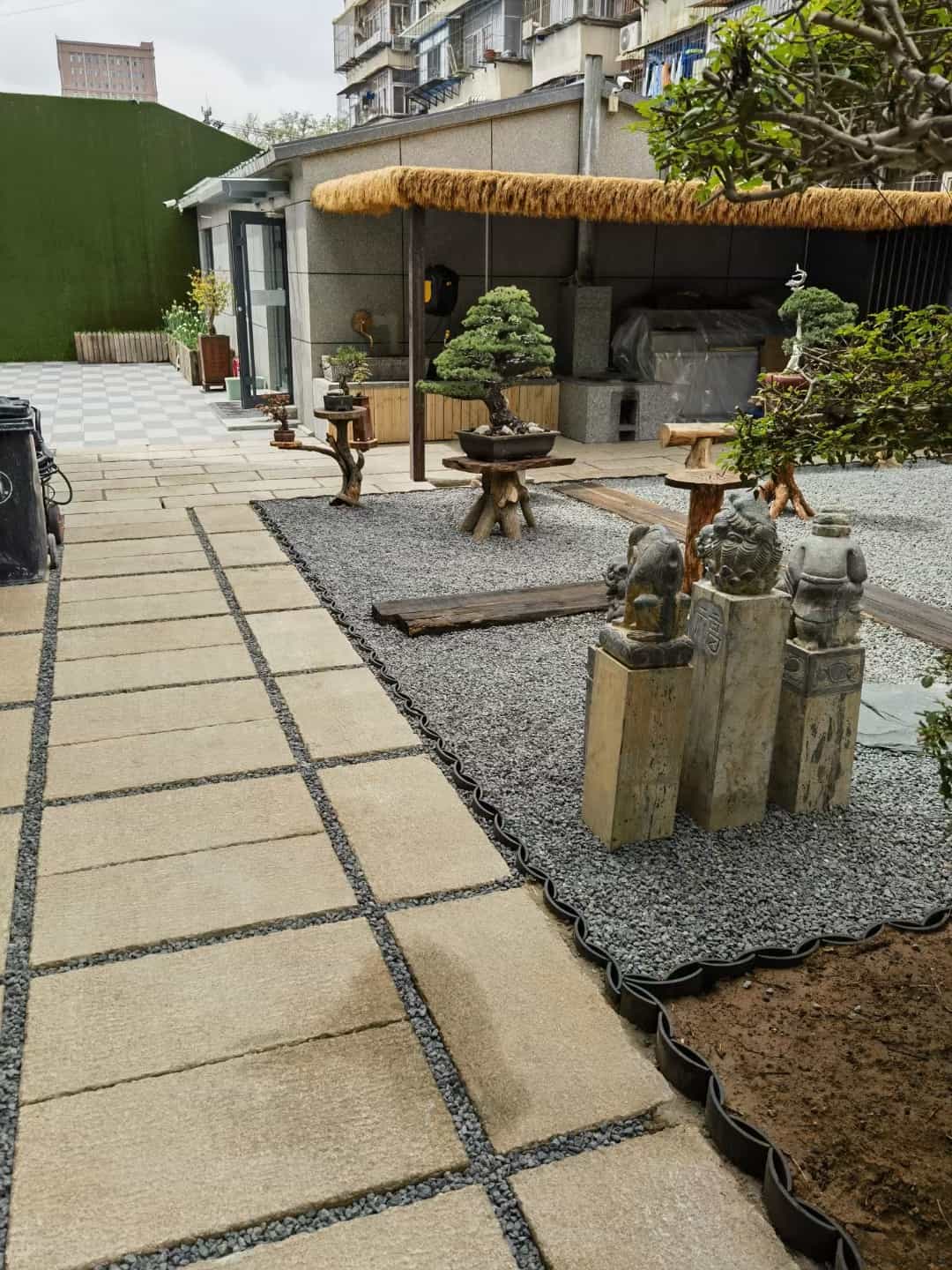 晋中仿古石铺装效果