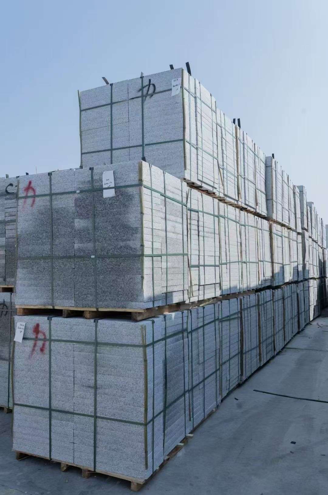 晋中 芙蓉白、大花白、小白花荔枝面成品地铺石