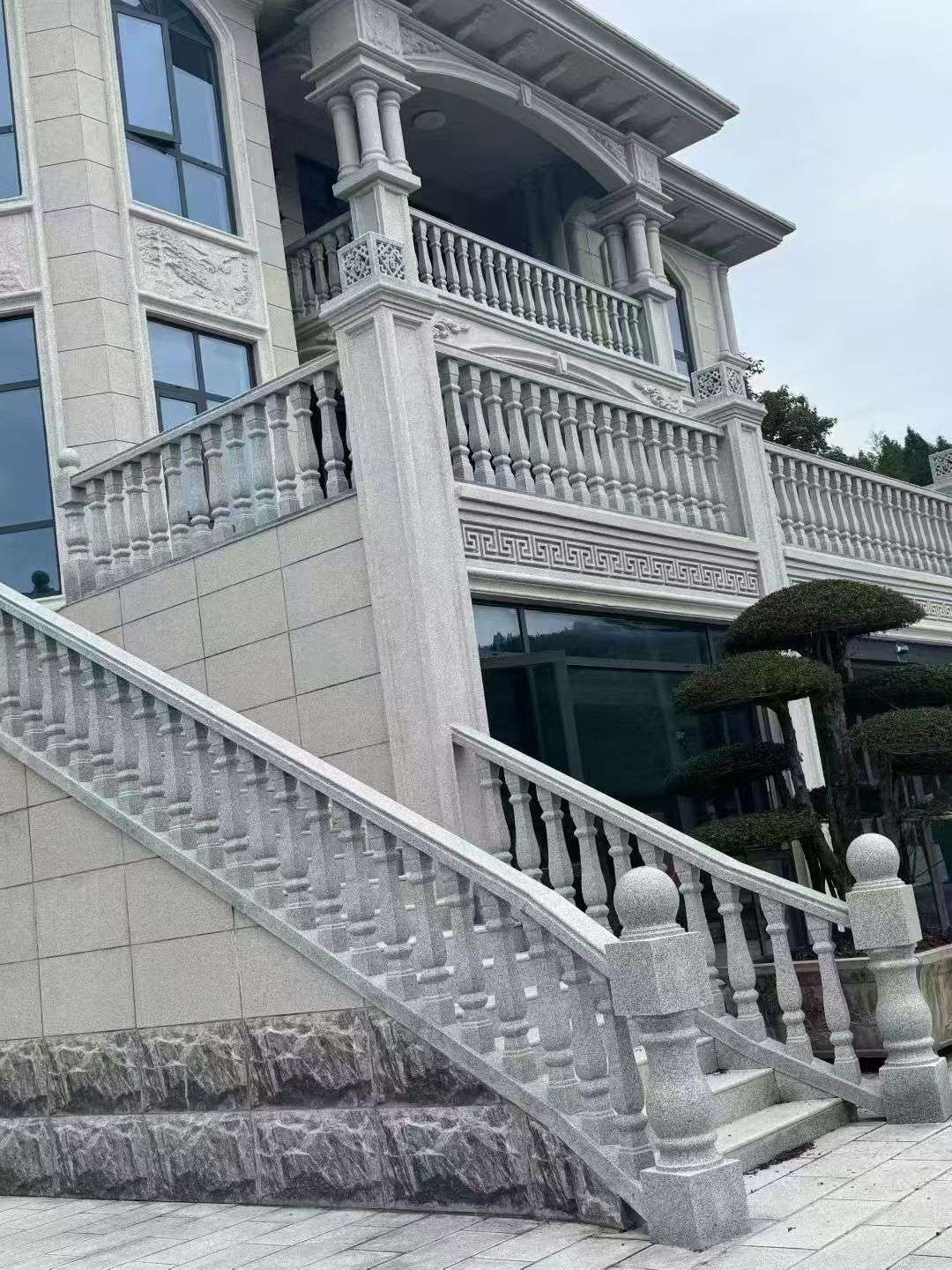 晋中 芝麻白别墅，栏杆