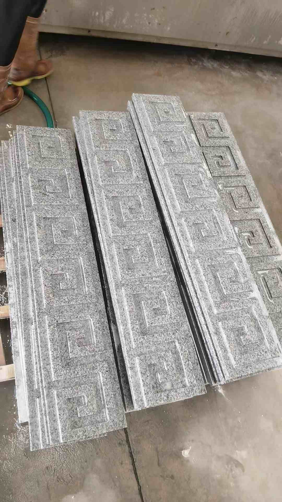 晋中 别墅回纹线条，雕刻