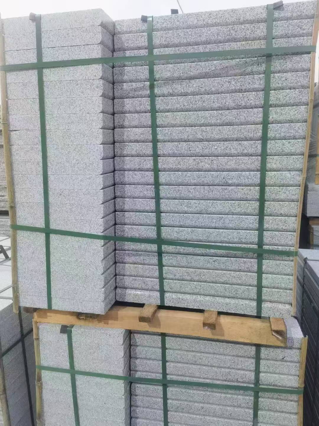 晋中 5公分芝麻白，倒斜角，室外楼梯踏步