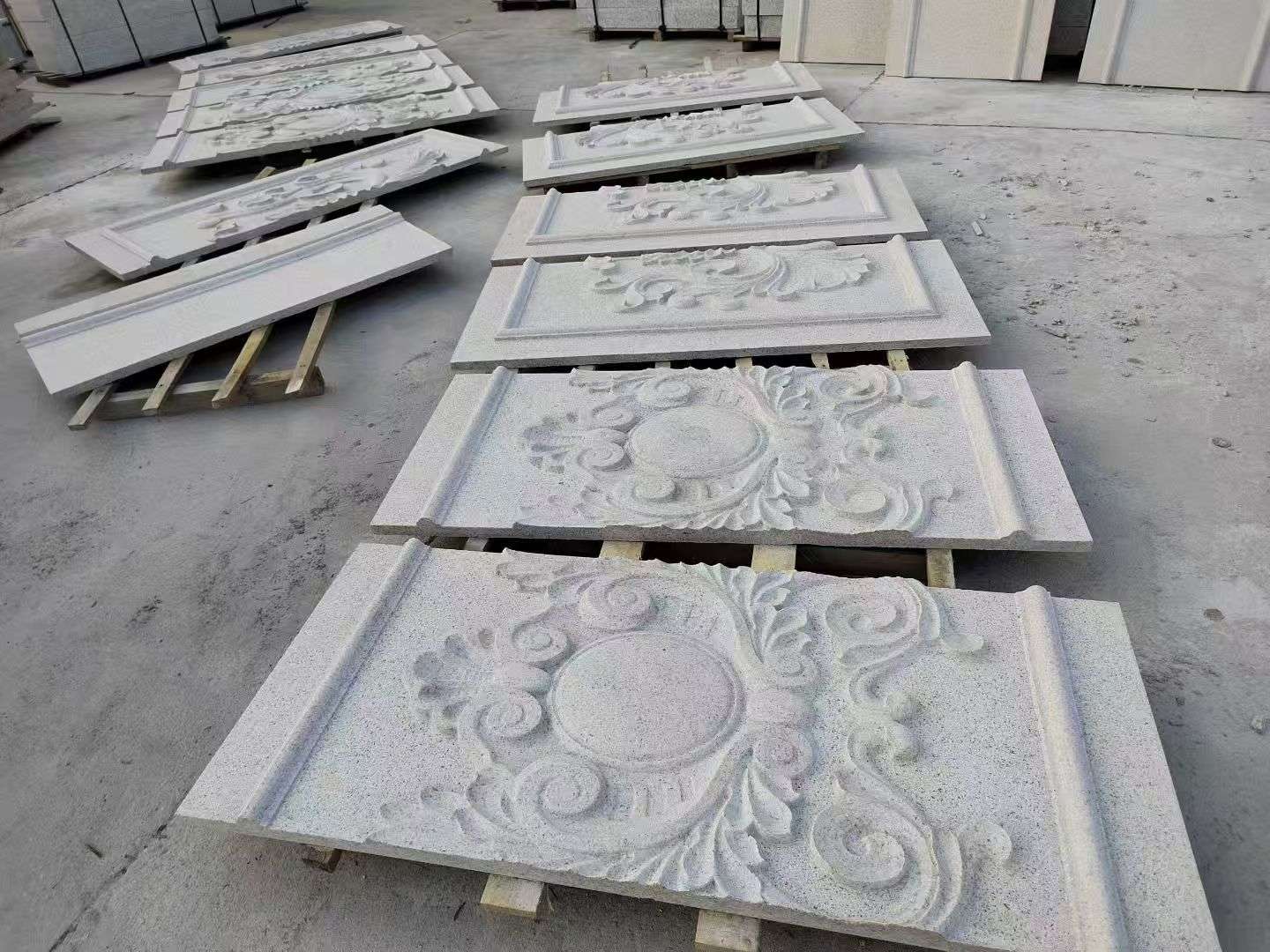 晋中 芝麻白干挂雕花板