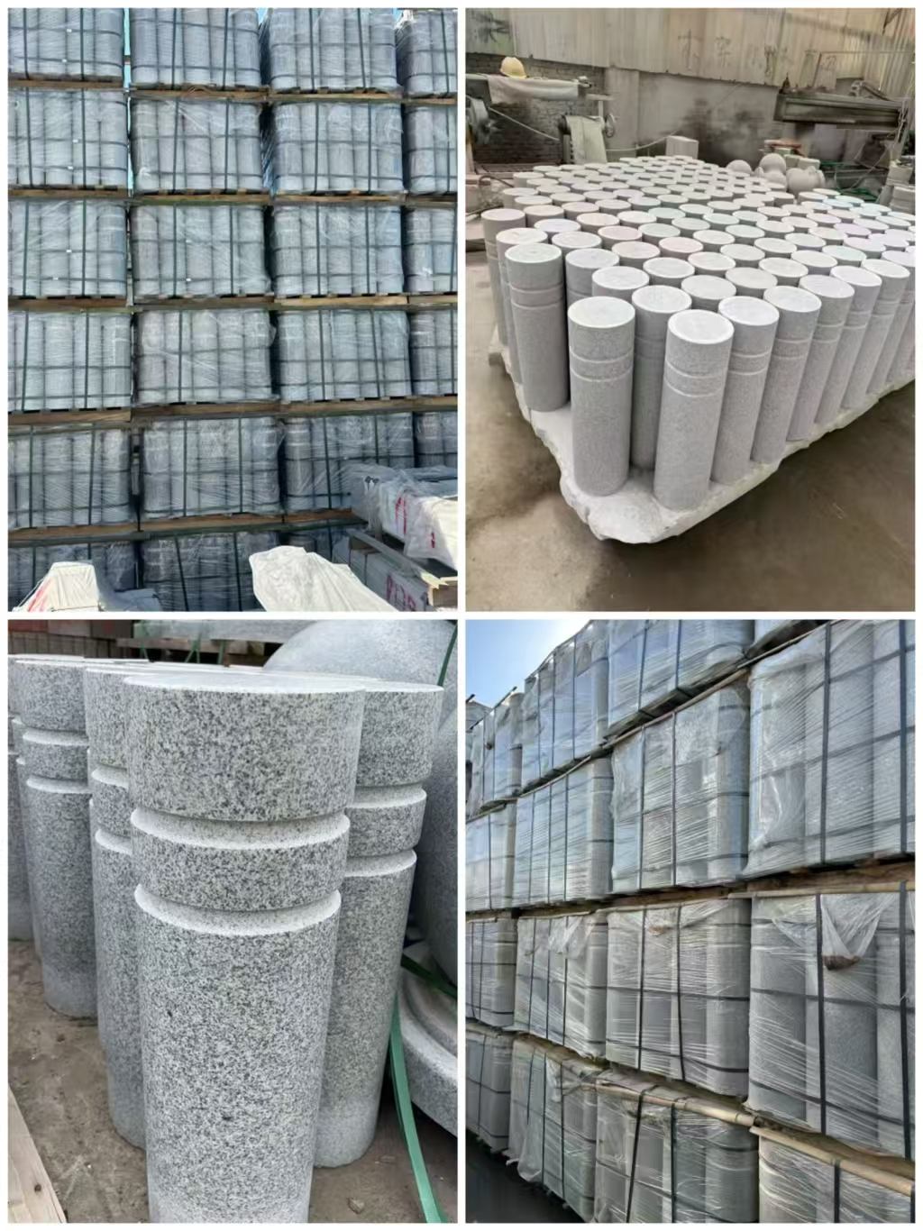 晋中 芝麻白花岗岩挡车柱、隔离柱多少钱