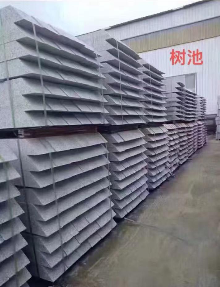 晋中 芝麻灰切头树池